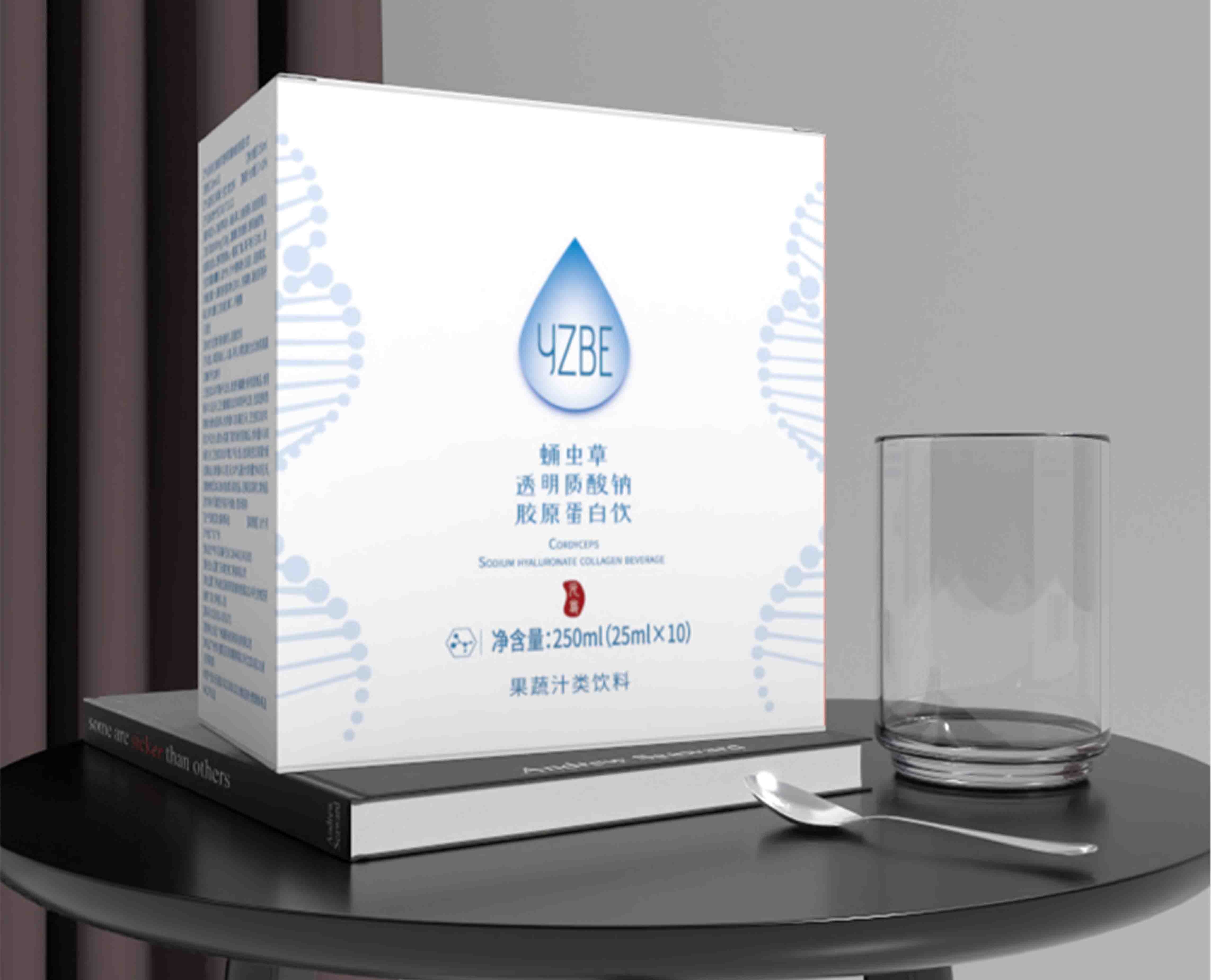 蛹虫草透明玻尿酸钠胶原蛋白饮